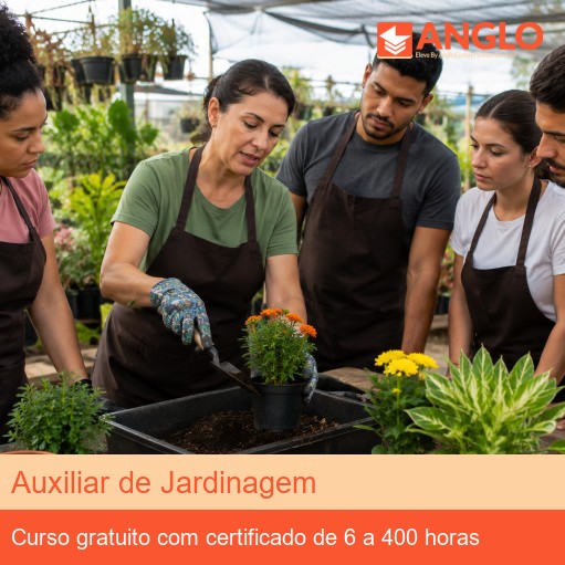 Auxiliar de Jardinagem